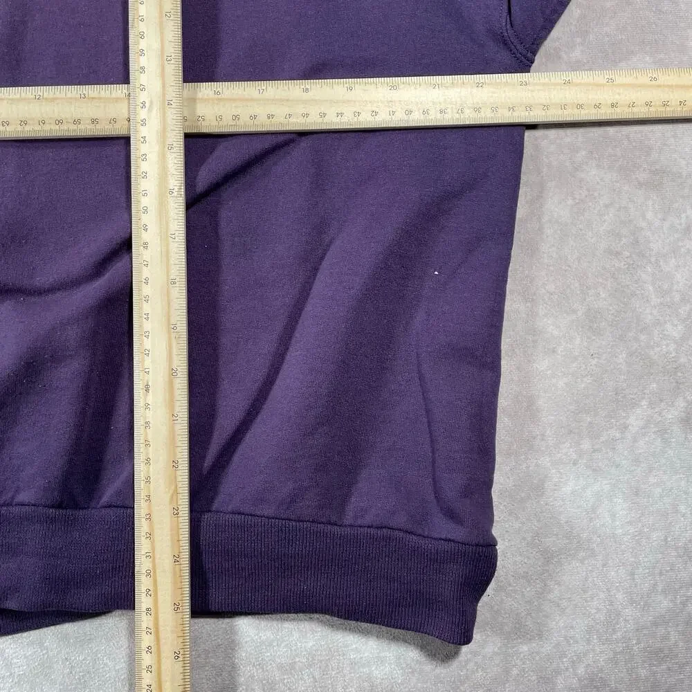 90’s Grandma Core Fall Graphic Pullover Sweater Large